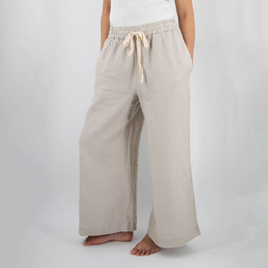 Ava Wide Leg Linen Pant